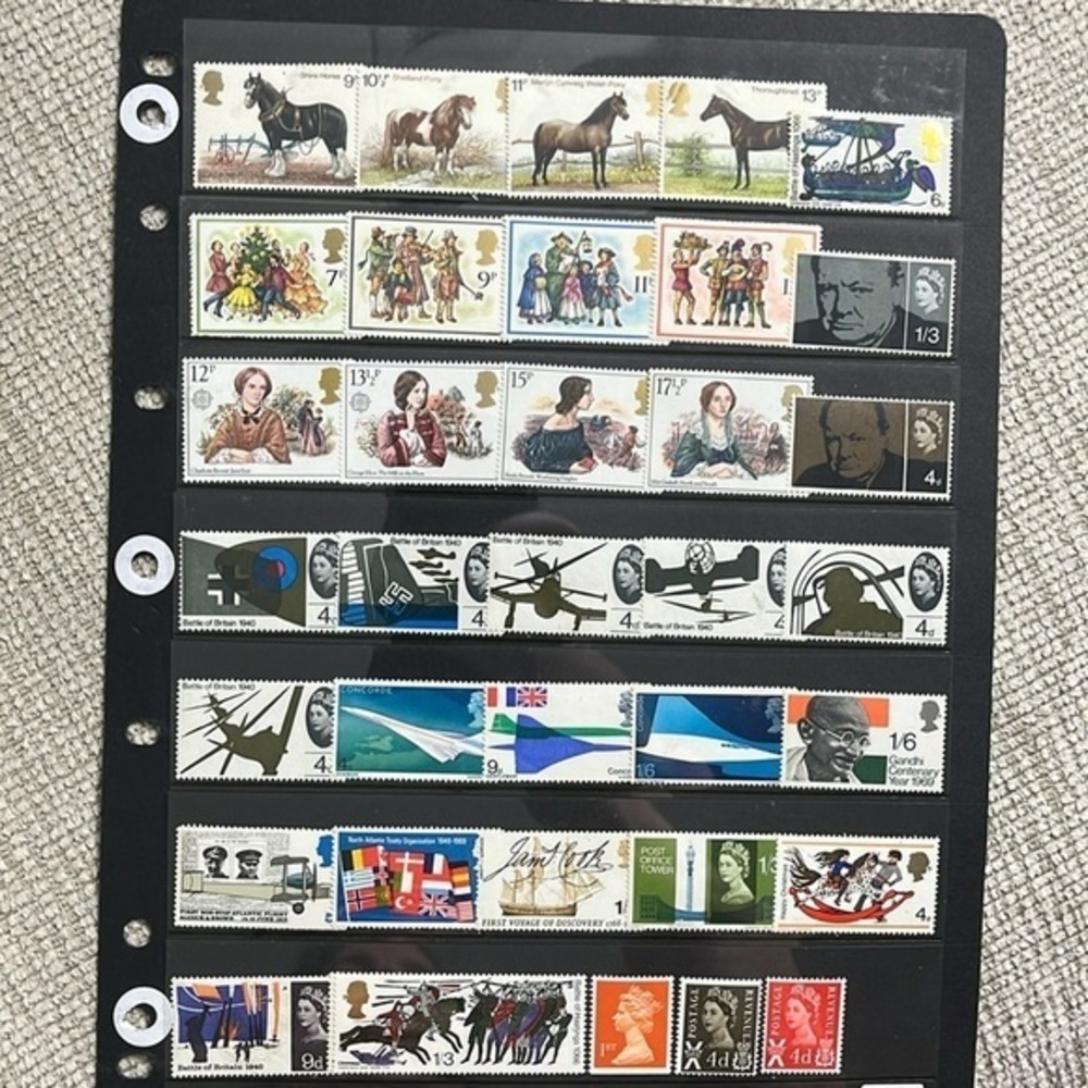 Britain Postage Stamps #6
